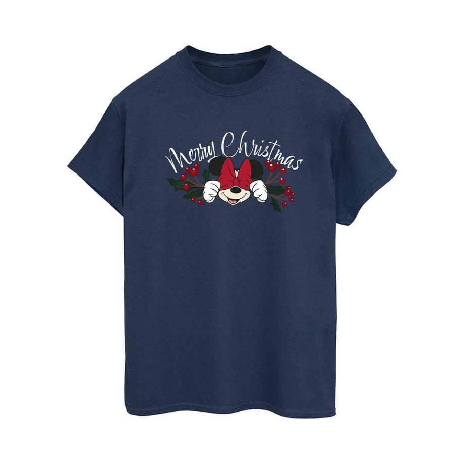 Disney Minnie Maus Frohe Weihnachten T-Shirt  