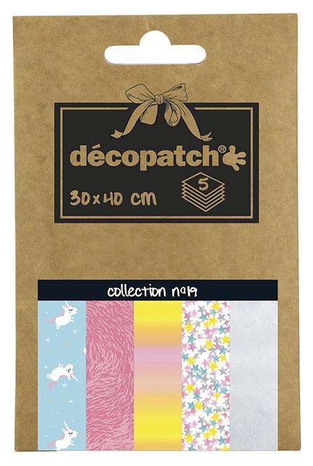 Image of Décopatch DP019O Kunstdruckpapier Kunstpapier Multicolor