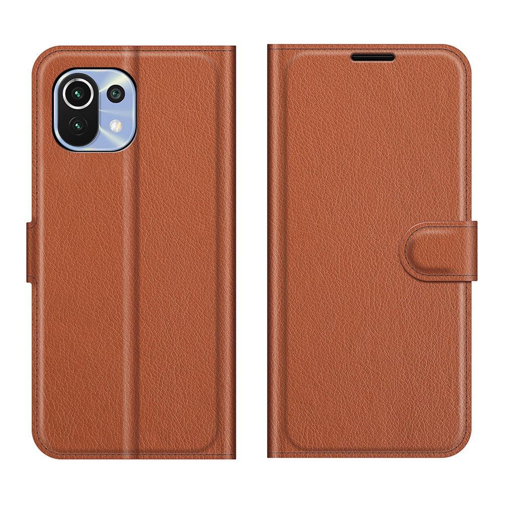 Image of Xiaomi 11 Lite - Leder Etui Hülle