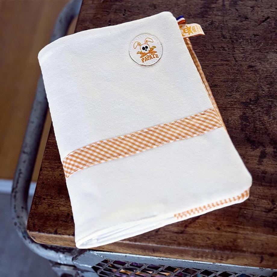 PAPATE  Protège Carnet de Santé en Coton Bio Wooly 