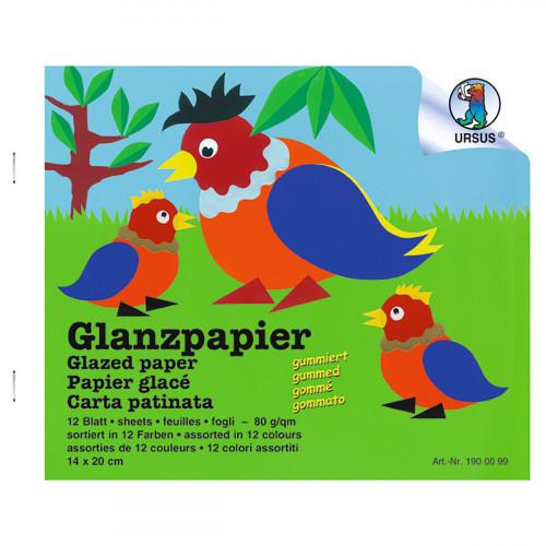 Image of URSUS 1900099 Kunstdruckpapier Kunstpapier 12 Blätter