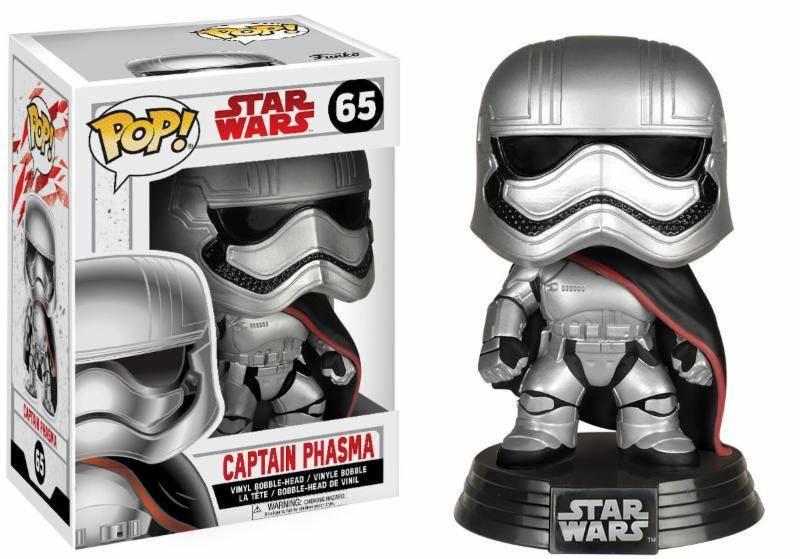 Funko  Star Wars Episode VIII POP! Vinyl WackelkopfFigur Captain Phasma 