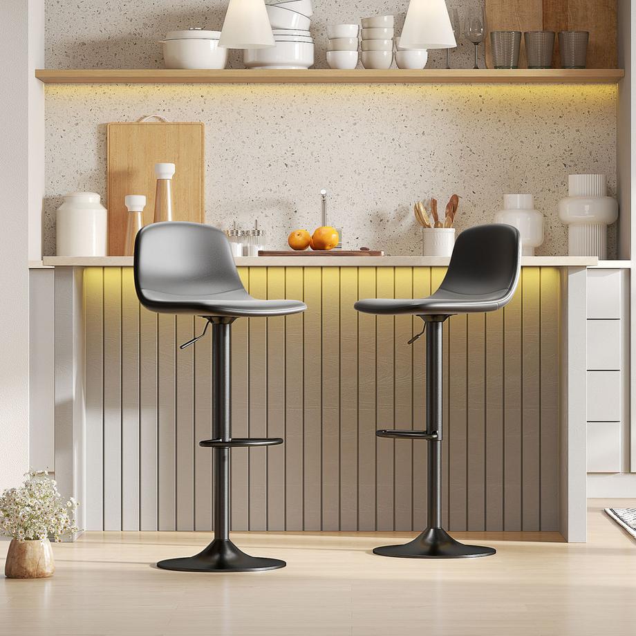 HOMCOM Tabouret de bar  