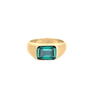 Elli  Ring Siegelring Edelstein Trend Statement 