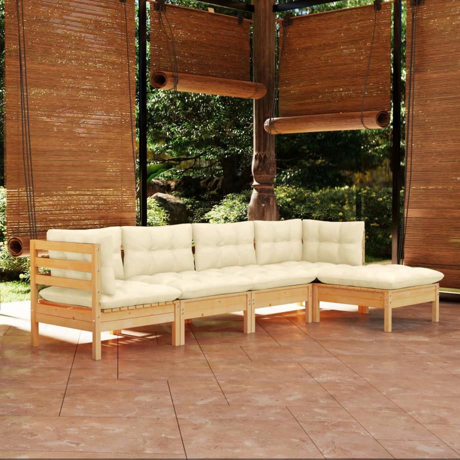VidaXL Garten-lounge-set kiefernholz  