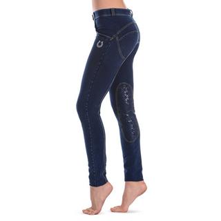 FREDDY WR.UP Pantalon d'équitation Skinny Taille Basse Denim Stretch Imprimé Grip  