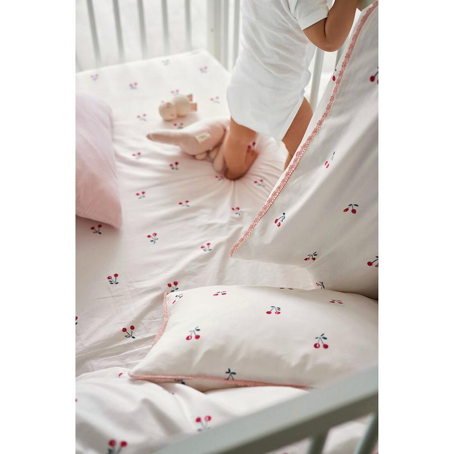 La Redoute Intérieurs Drap-housse Griotte pour lits bébé  
