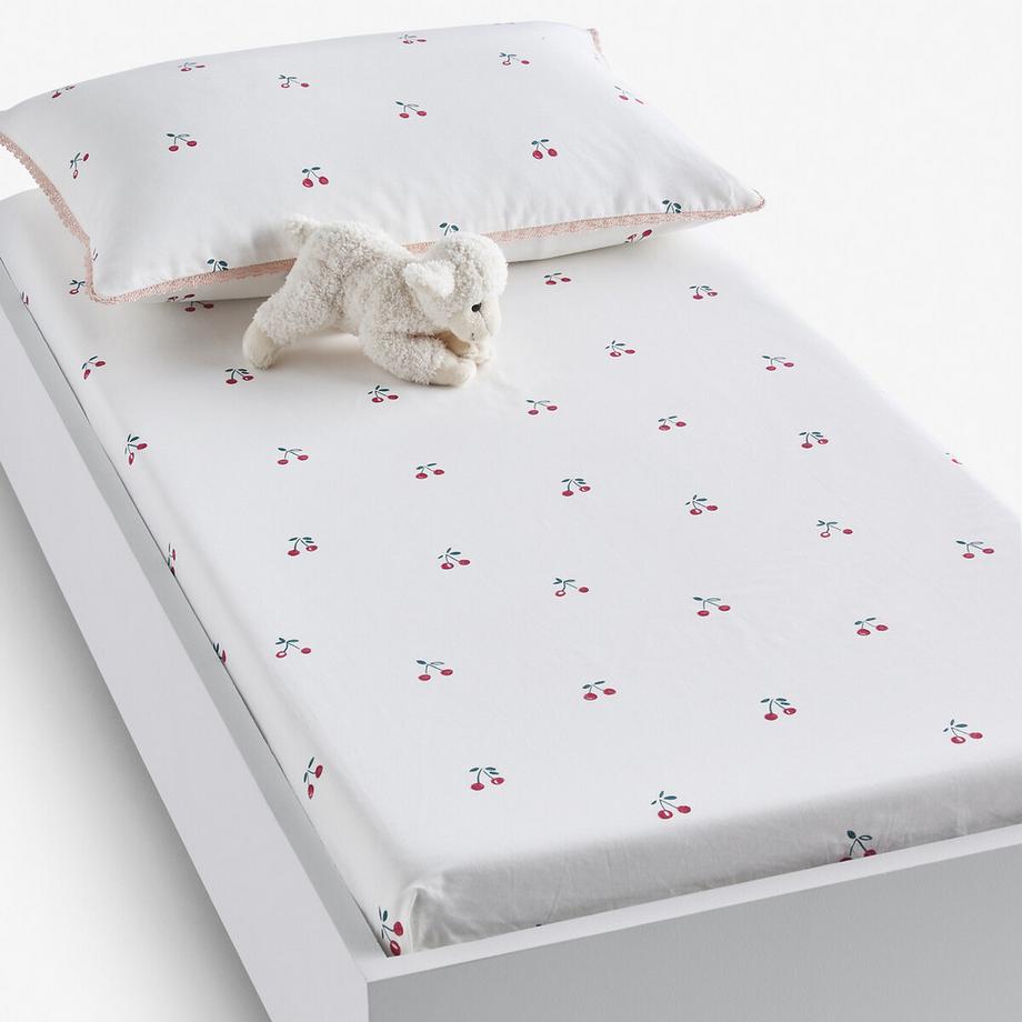 La Redoute Intérieurs Drap-housse Griotte pour lits bébé  