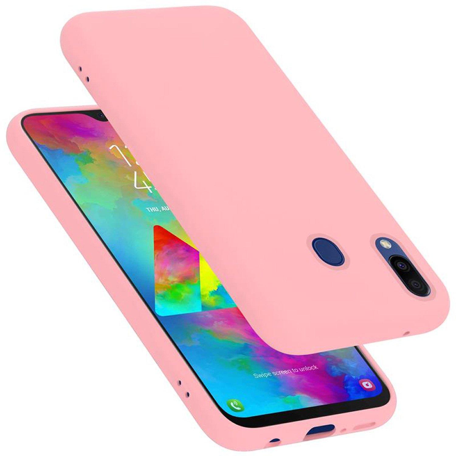 Cadorabo  Housse compatible avec Samsung Galaxy M20 - Coque de protection en silicone TPU flexible 