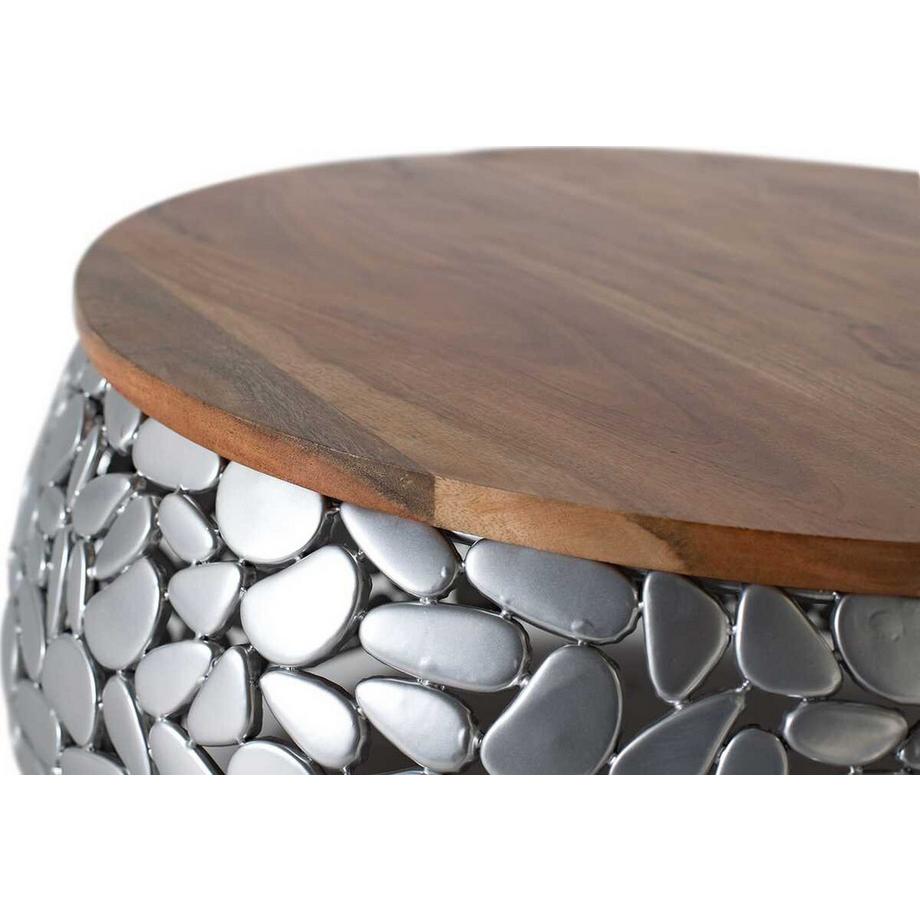 mutoni Couchtisch Mangoholz natur 55 (2er-Set)  