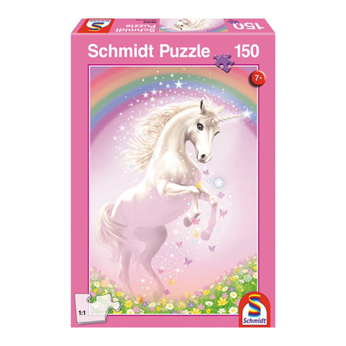 Image of Puzzle Rosa Einhorn (150Teile)