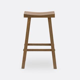 La Redoute Intérieurs Tabouret de bar en orme massif H75 cm  