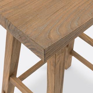 La Redoute Intérieurs Tabouret de bar en orme massif H75 cm  