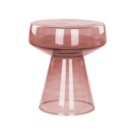 Beliani Table d'appoint en Verre Moderne LAGUNA  