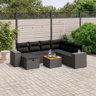 VidaXL Garten sofagarnitur poly-rattan  