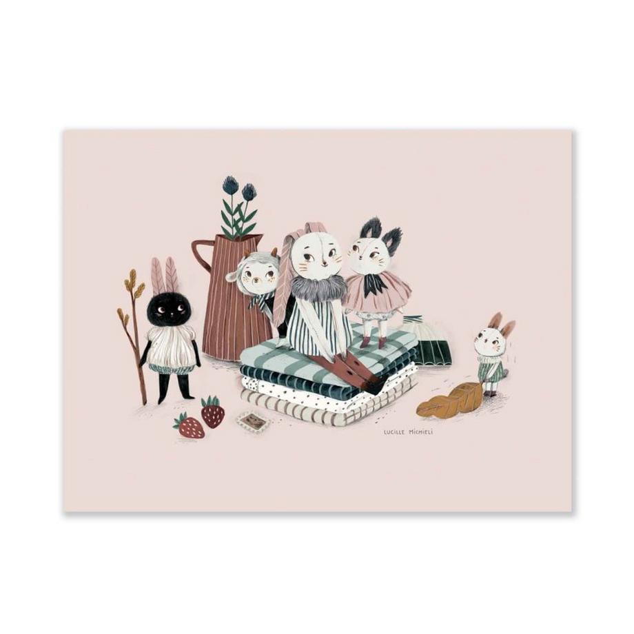 Plakat Zu Hause 30x40cm