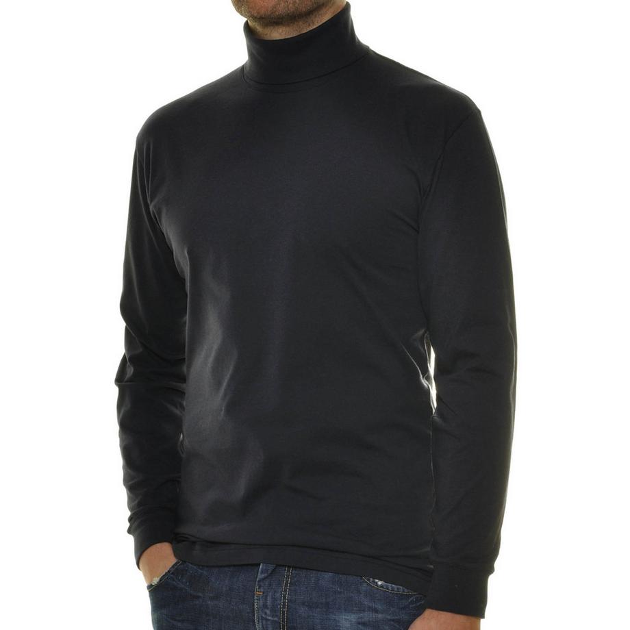 Ragman Longsleeve Basic Rollkragen Regular Fit  