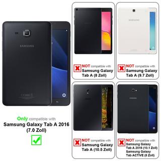 Cadorabo  Tablet Hülle für Samsung Galaxy Tab A 2016 Ultra Dünne OHNE Auto Wake Up 