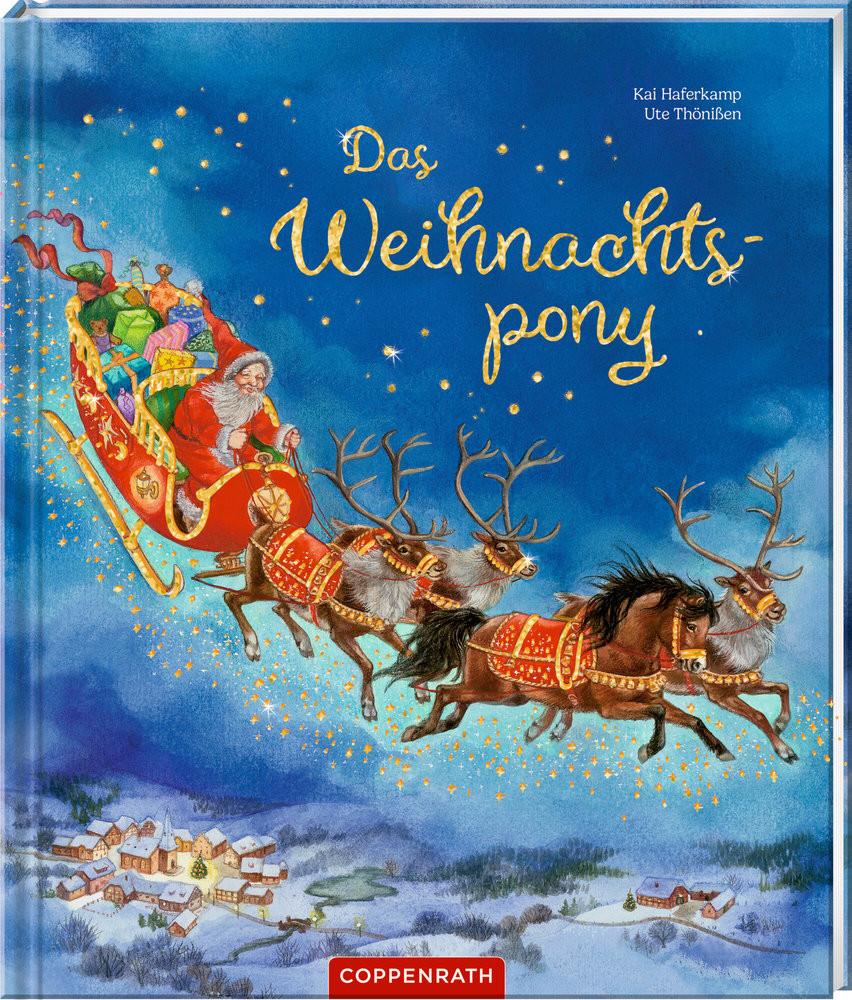 Das Weihnachtspony Haferkamp, Kai; Thönißen, Ute (Illustrationen) Copertina rigida 