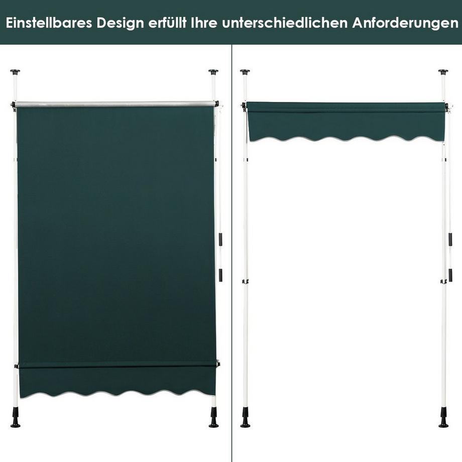 Northix Einziehbare UV-beständige Markise  