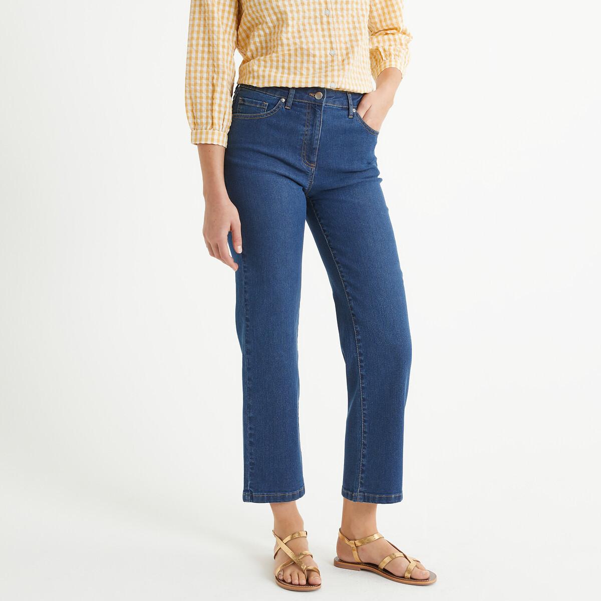 Image of Cropped-jeans Damen Blau 40