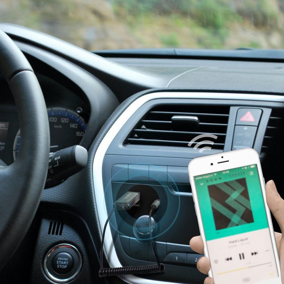 LogiLink  Récepteur Bluetooth et mains libres AUX 3,5 mm BT5.3 