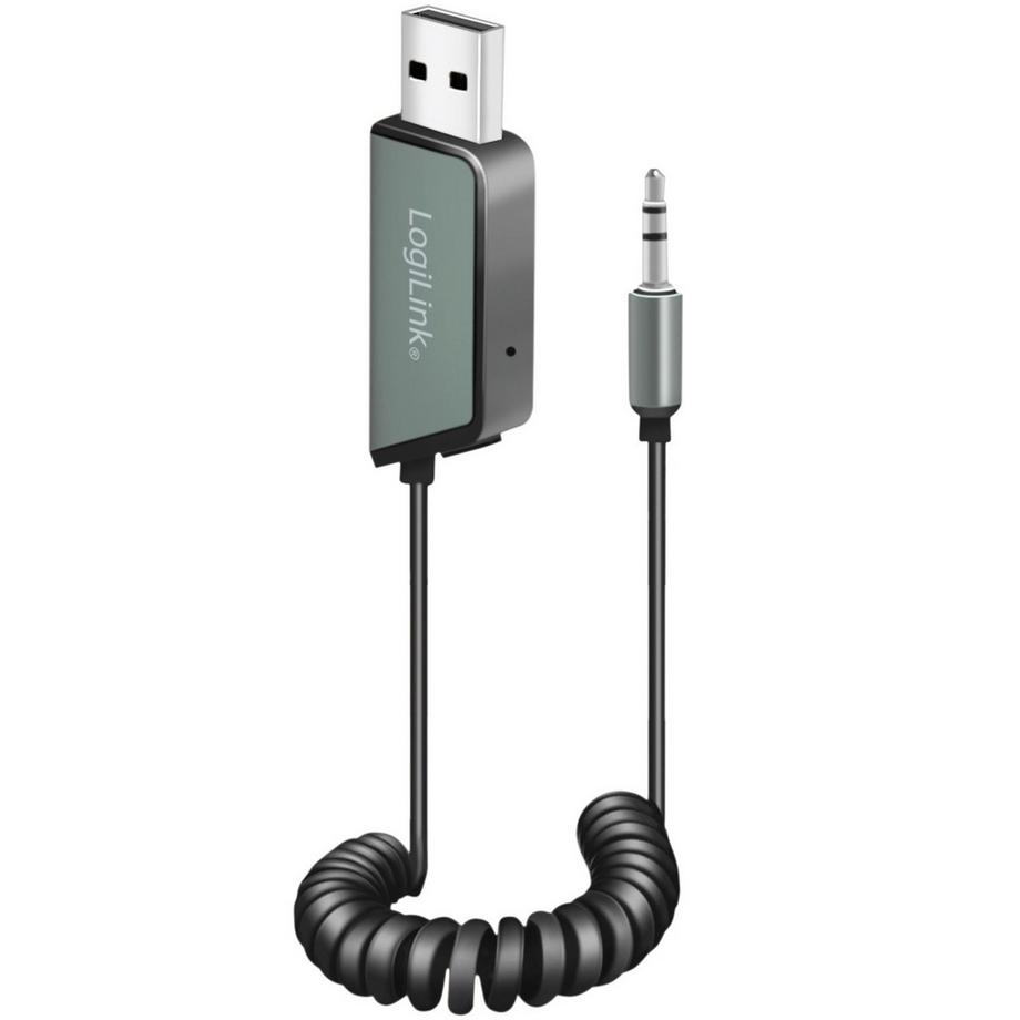 LogiLink  Récepteur Bluetooth et mains libres AUX 3,5 mm BT5.3 