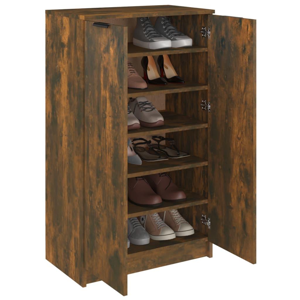 VidaXL Armoire à chaussures bois d'ingénierie  