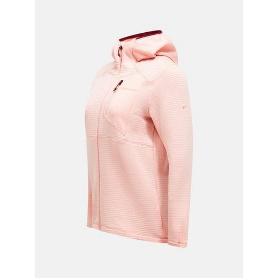 PeakPerformance  WTrail Polartec Power Grid Zip Hood 