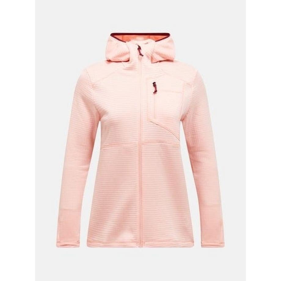 WTrail Polartec Power Grid Zip Hood