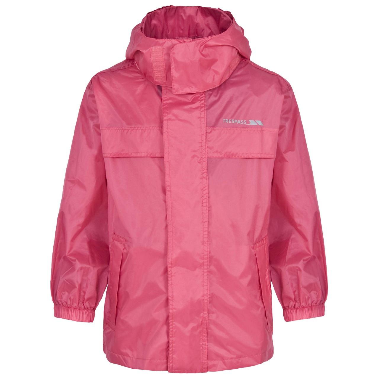 Image of Packa Jacke, Wasserfest Unisex Pink 3-4A