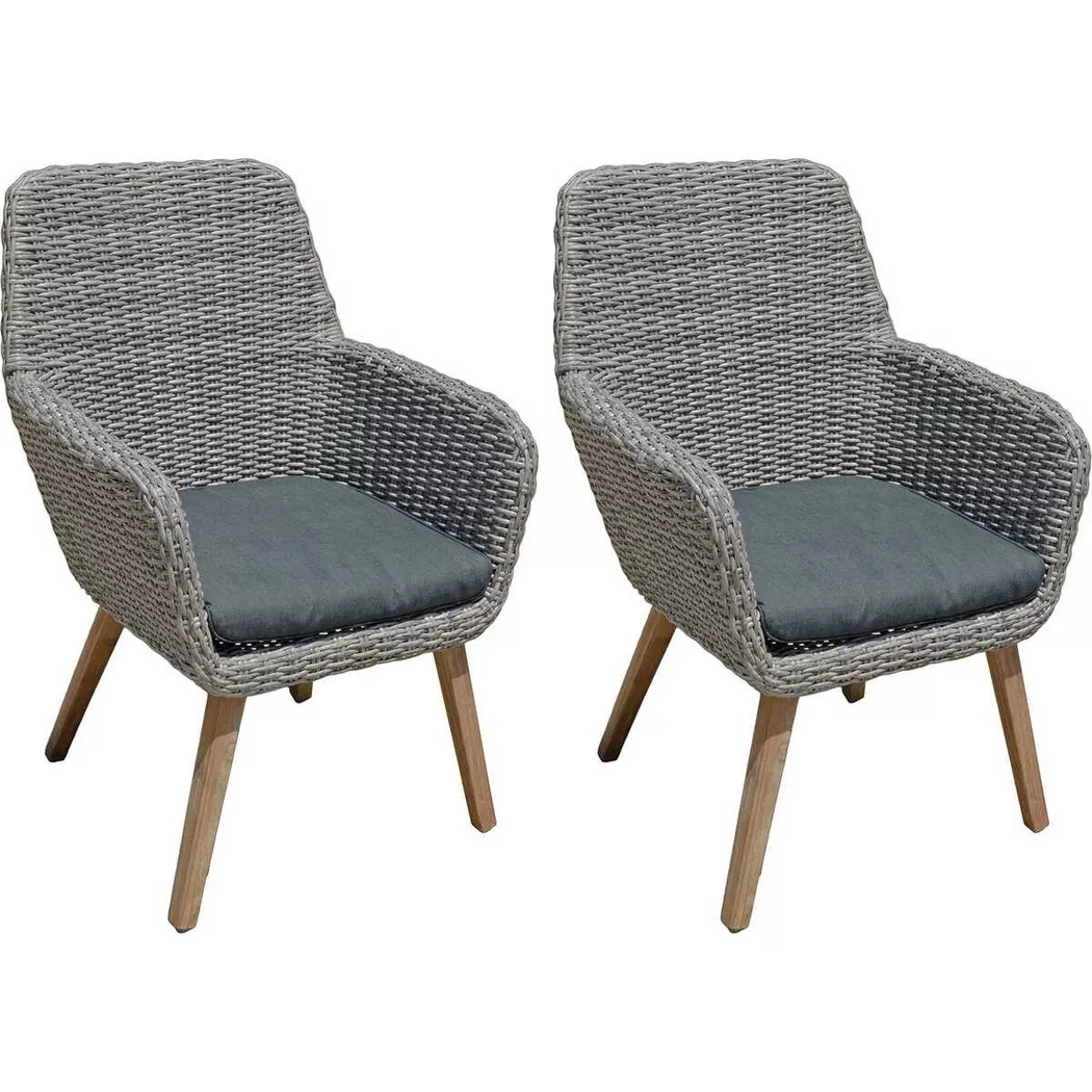 mutoni pleasure - Gartensessel-Set Rapallo (2-tlg), One Size