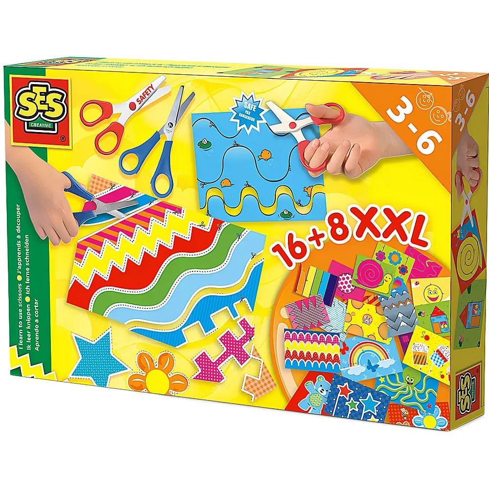 Image of SES Ich lerne schneiden XXL Multicolor
