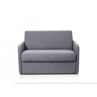 Vente-unique Fauteuil conible express en tissu NADOA Couchage 100 clair  