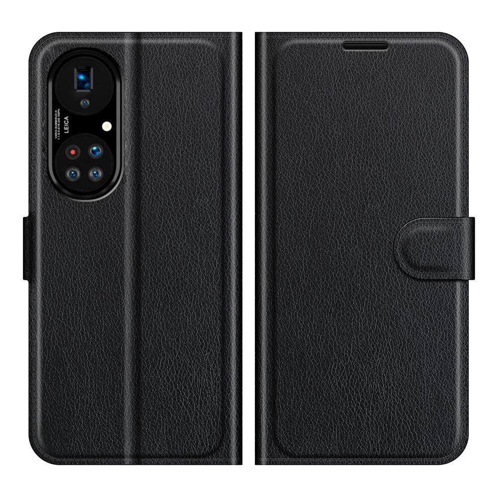 Image of Huawei P50 Pro - Leder Etui Hülle