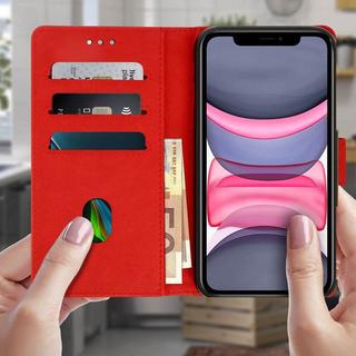 Avizar  Custodia Folio Apple iPhone 11 Rosso 