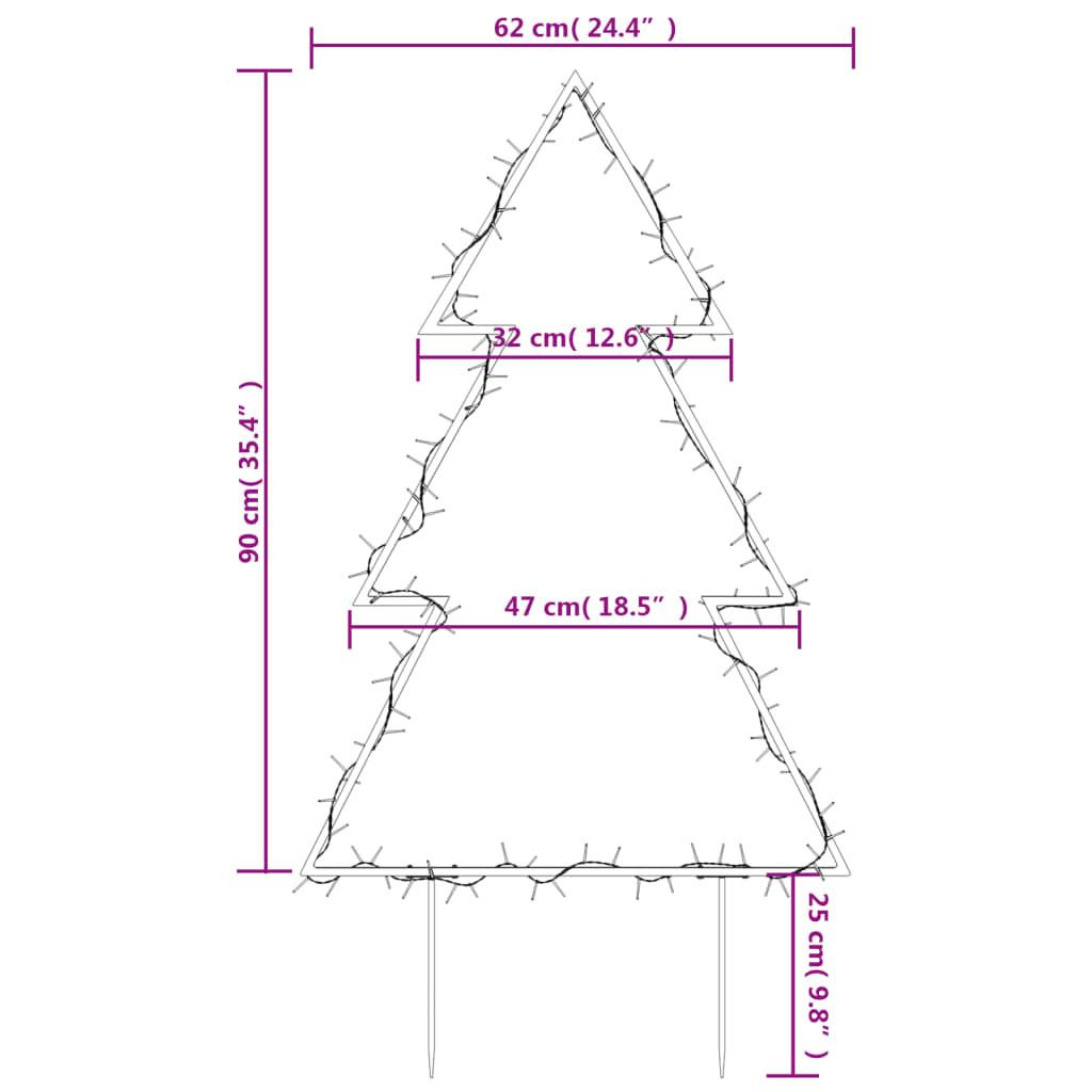 VidaXL Décoration lumineuse de noël  