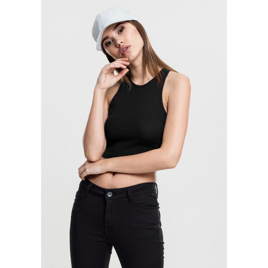 URBAN CLASSICS Rib Crop Top  
