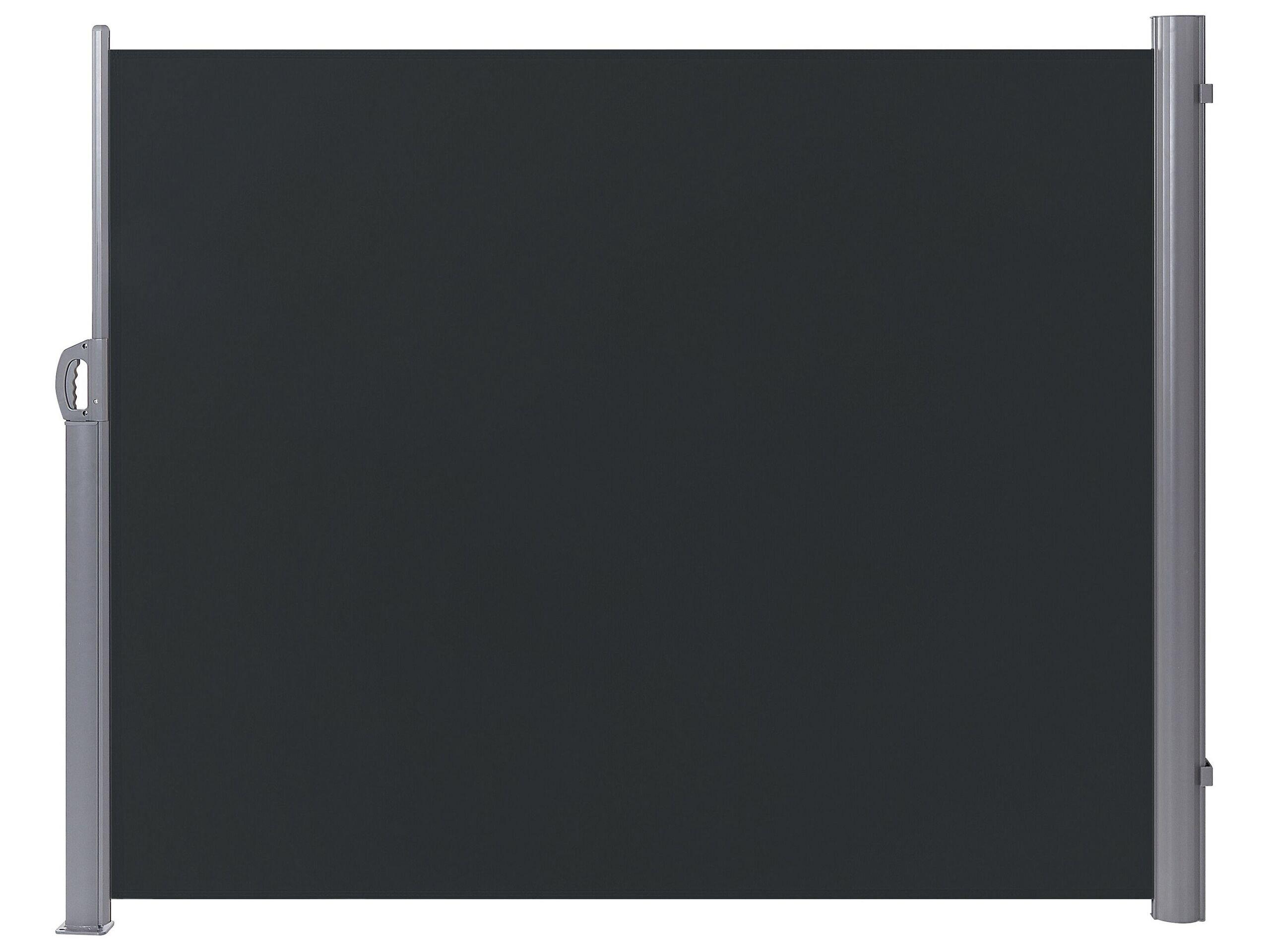 Beliani Seitenmarkise aus Stoff DORIO  