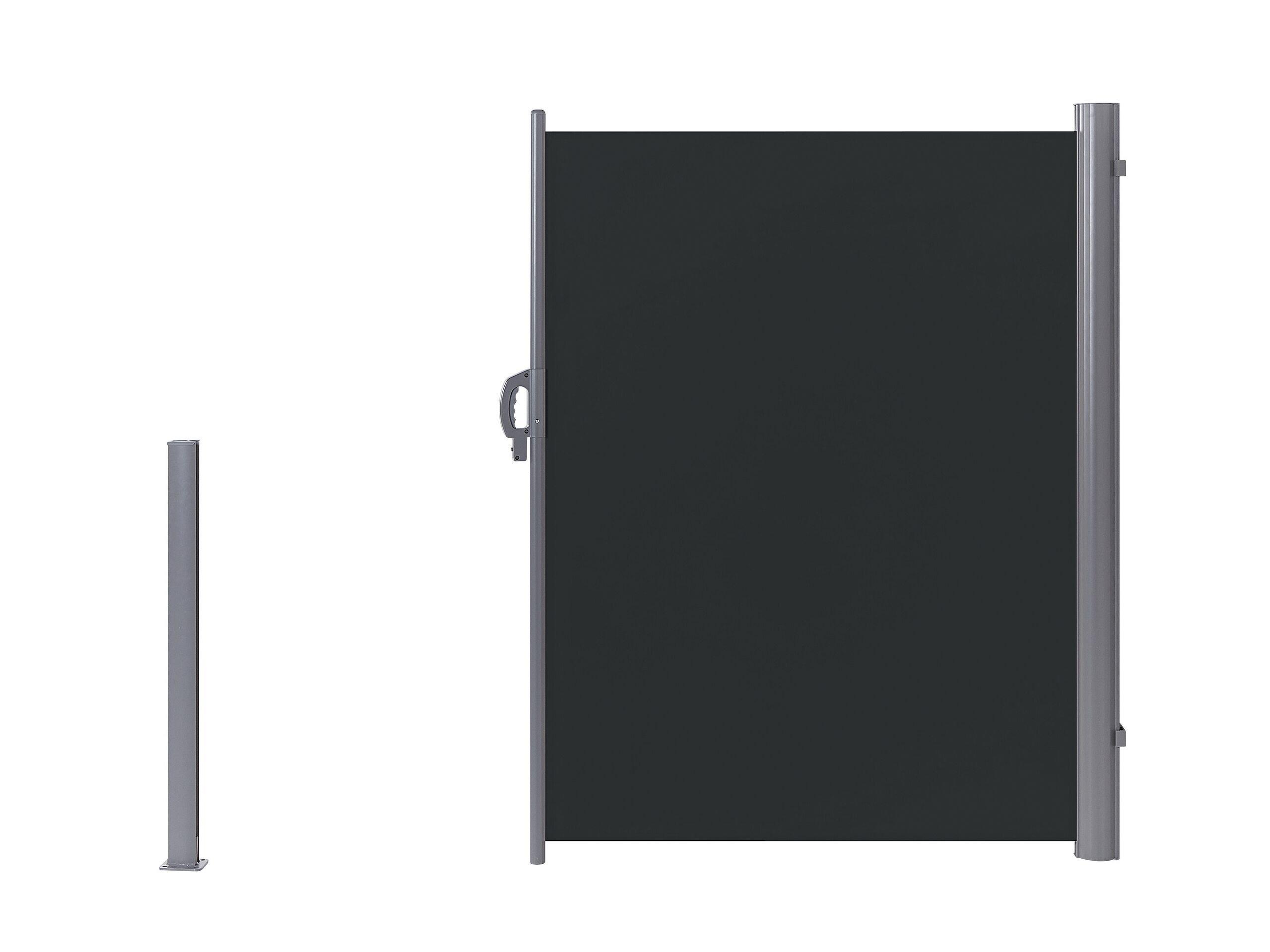 Beliani Seitenmarkise aus Stoff DORIO  