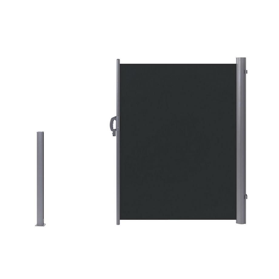 Beliani Auvent latéral en Tissu DORIO  