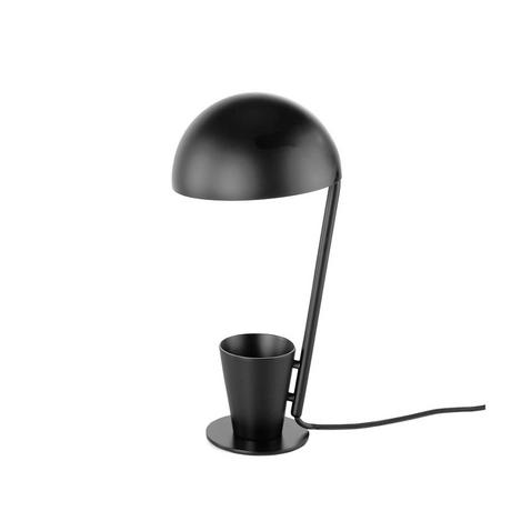 ANGEL CERDA Lampe de table en acier noir  