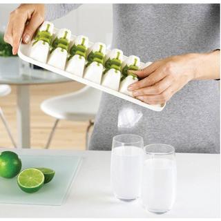 Joseph Joseph Quicksnap Plus Eiswürfelbehälter, weiss , 13x32.2x3.5 cm  