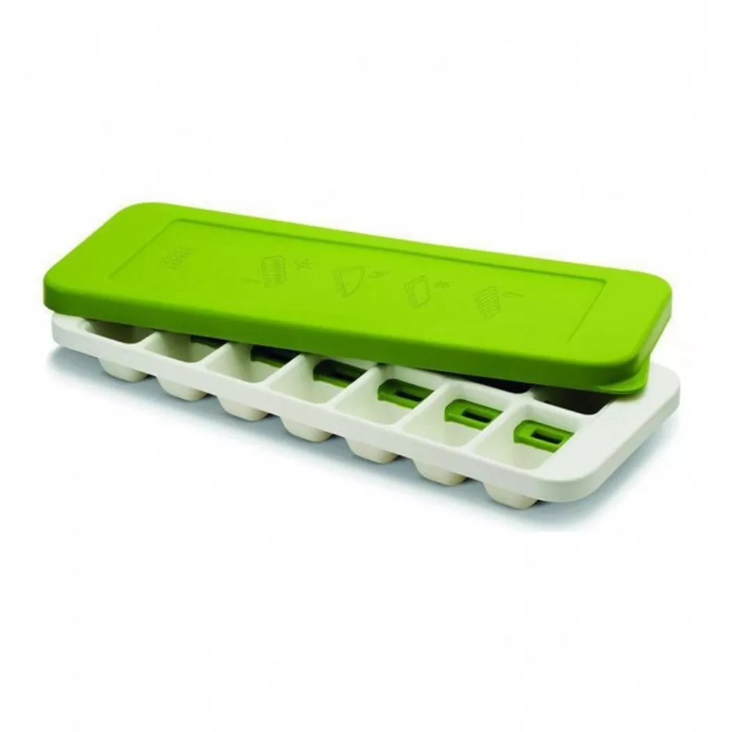 Joseph – Quicksnap Plus Eiswürfelbehälter, weiss 13×32.2×3.5 cm, Grün