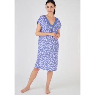 Damart  Chemise de nuit imprimée maille jersey recyclée* Climatyl 