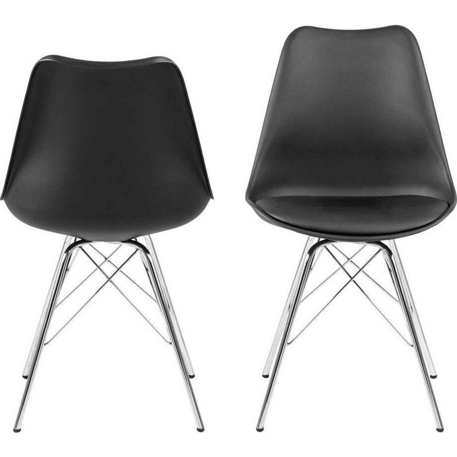 mutoni Esszimmerstuhl Giada Retro Chrom  