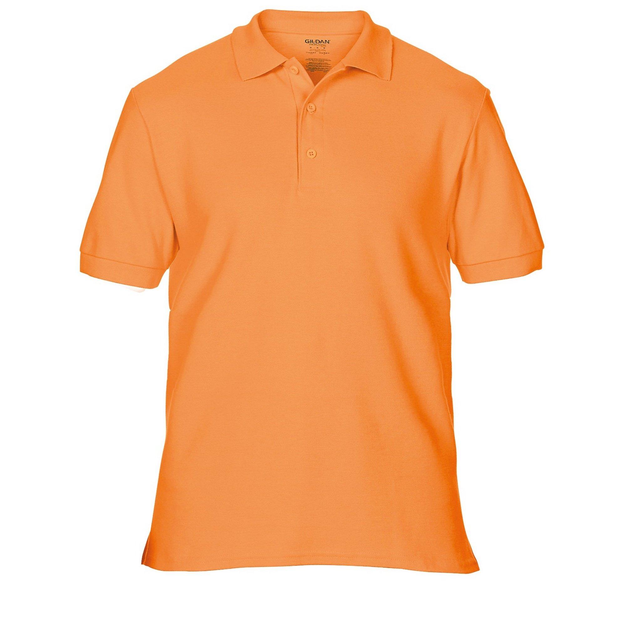 Image of Premium Sport Pique Polohemd Herren Mandarine S