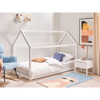 Beliani Bett mit Lattenrost aus Kiefernholz Modern TOSSE  