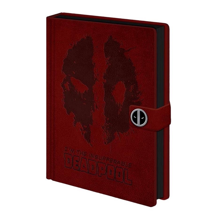 Deadpool Notizbuch Insufferable, Splat, A5  