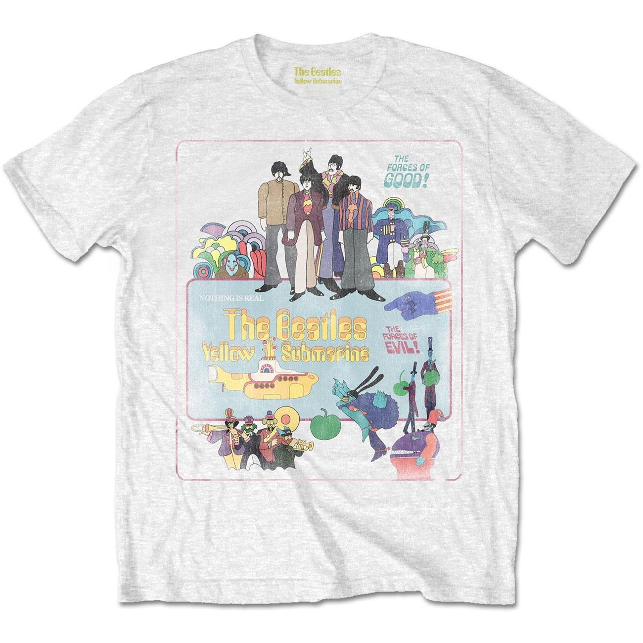 Image of Yellow Submarine Tshirt Damen Weiss S